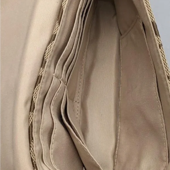 COACH Brown and Pink Signature Canvas Wristlet / Mini Purse - Picture 5 of 5